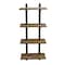 Alaterre Furniture Pomona 48"H Metal and Solid Wood Wall Shelf AMBA5620 - alternate 3